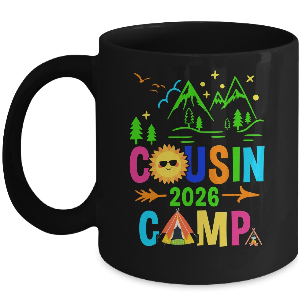 Family Camping Summer Vacation Crew Cousin Camp 2026 Mug | teecentury
