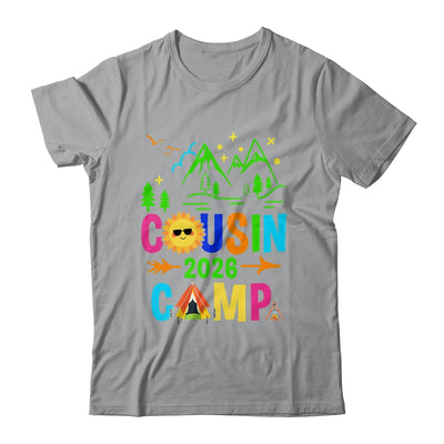 Family Camping Summer Vacation Crew Cousin Camp 2026 Shirt & Hoodie | teecentury