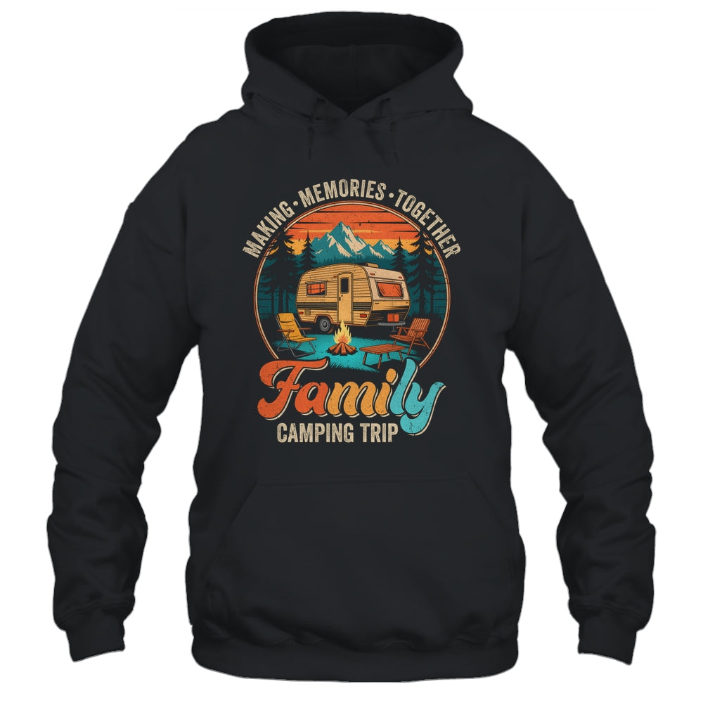 Family Camping Trip Memories Camper Matching Crew Vintage Shirt & Tank Top | teecentury
