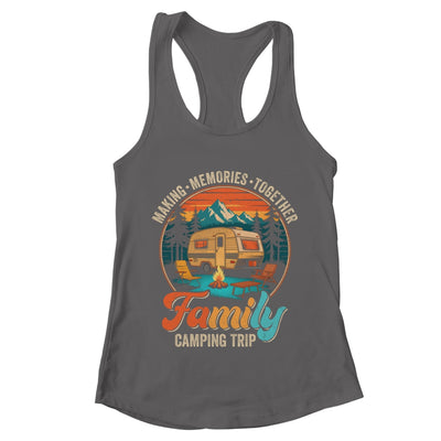 Family Camping Trip Memories Camper Matching Crew Vintage Shirt & Tank Top | teecentury