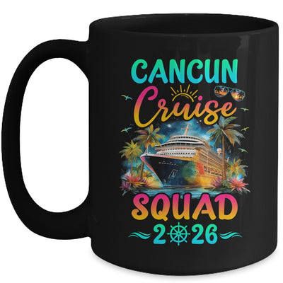 Family Cancun Cruise Squad 2026 Summer Vacation Matching Mug | teecentury