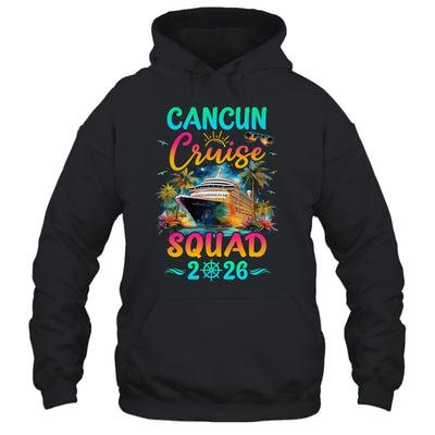 Family Cancun Cruise Squad 2026 Summer Vacation Matching Shirt & Tank Top | teecentury