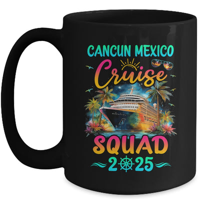 Family Cancun Mexico Cruise Squad 2025 Summer Vacation Matching Mug | teecentury