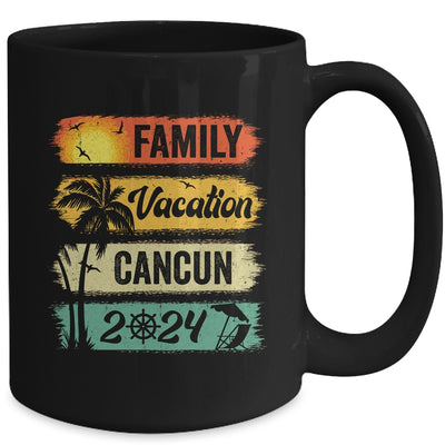 Family Cancun Vacation 2024 Funny Matching Group Family Mug | teecentury