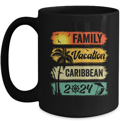 Family Caribbean Vacation 2024 Funny Matching Group Family Mug | teecentury