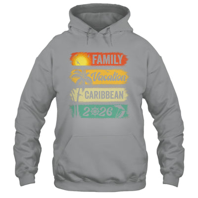 Family Caribbean Vacation 2026 Funny Matching Group Family Shirt & Tank Top | teecentury