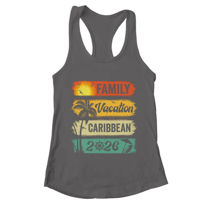 Family Caribbean Vacation 2026 Funny Matching Group Family Shirt & Tank Top | teecentury