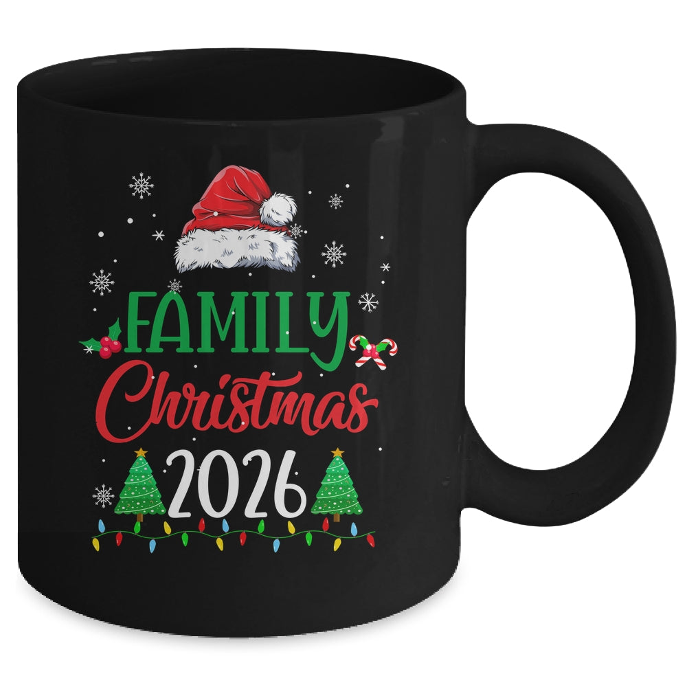 Family Christmas 2026 Matching Family Christmas Squad Santa Mug | teecentury