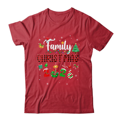 Family Christmas 2026 Matching Red Plaid Squad Santa Shirt & Sweatshirt | teecentury