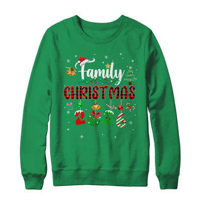 Family Christmas 2026 Matching Red Plaid Squad Santa Shirt & Sweatshirt | teecentury