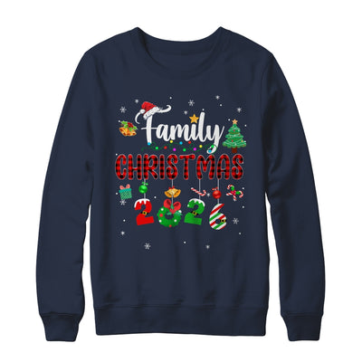 Family Christmas 2026 Matching Red Plaid Squad Santa Shirt & Sweatshirt | teecentury