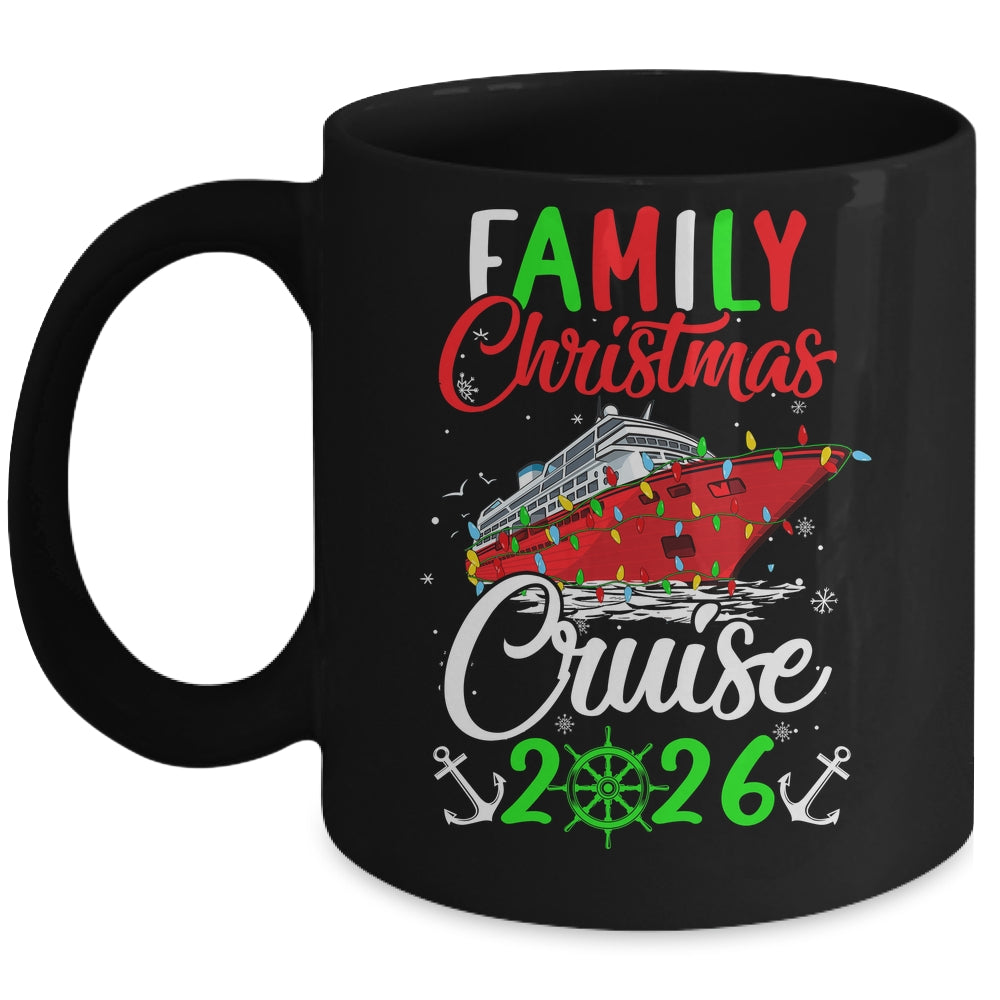 Family Christmas Cruise 2026 Squad Xmas Funny Cruising Lover Mug | teecentury