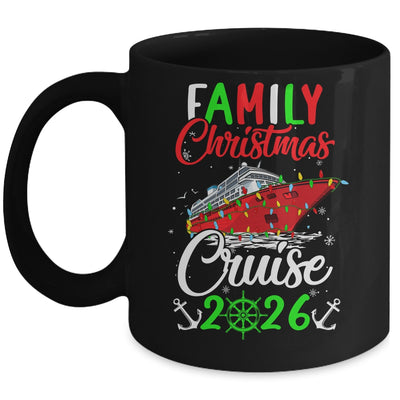 Family Christmas Cruise 2026 Squad Xmas Funny Cruising Lover Mug | teecentury