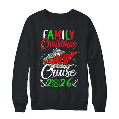 Family Christmas Cruise 2026 Squad Xmas Funny Cruising Lover Shirt & Sweatshirt | teecentury