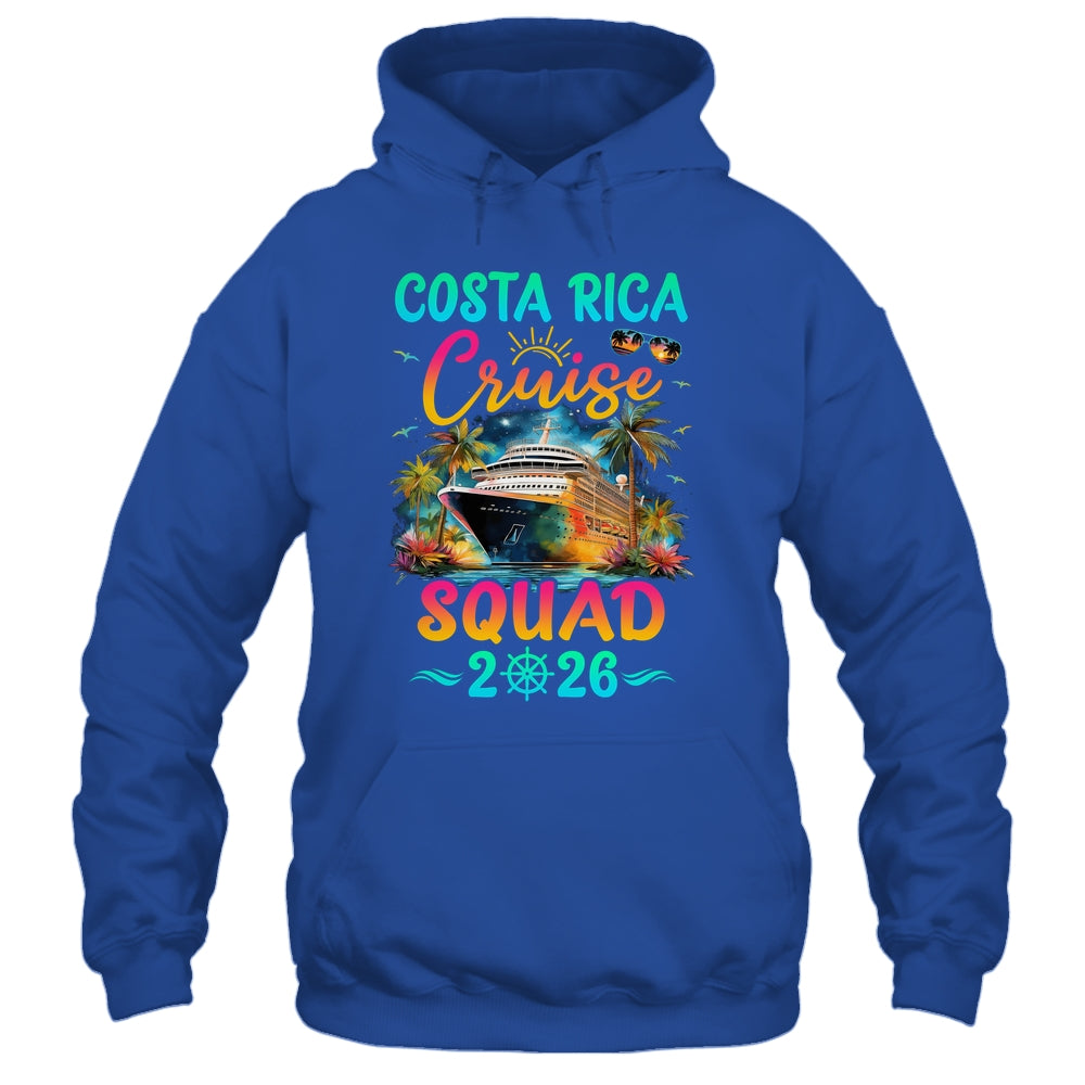 Family Costa Rica Cruise Squad 2026 Summer Vacation Matching Shirt & Tank Top | teecentury