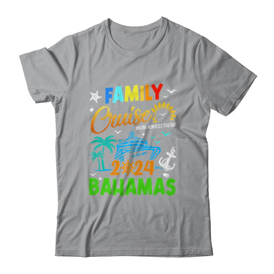 Family Cruise 2024 Bahamas Cruising Together Squad Matching Shirt & Tank Top | teecentury