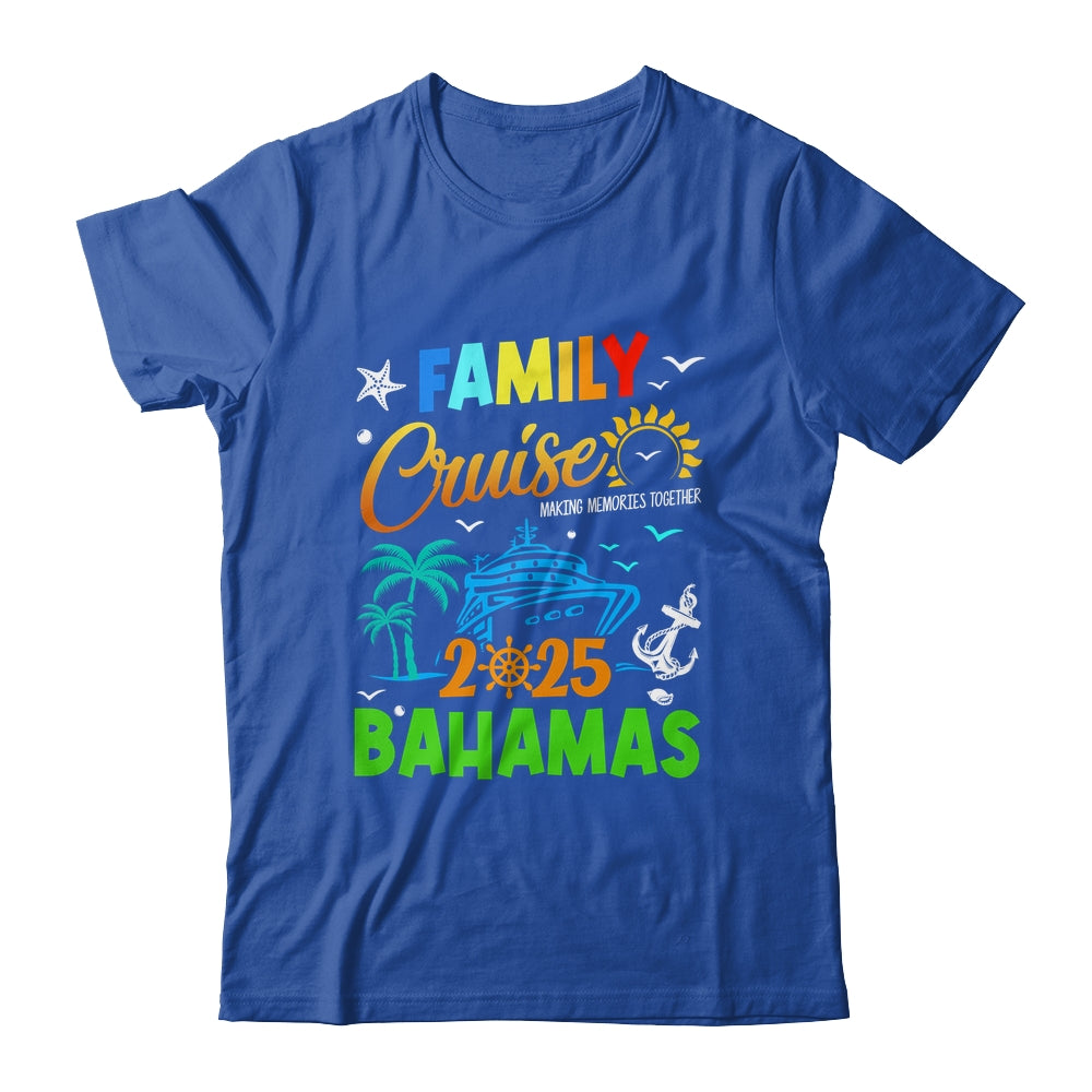 Family Cruise 2025 Bahamas Cruising Together Squad Matching Shirt & Tank Top | teecentury