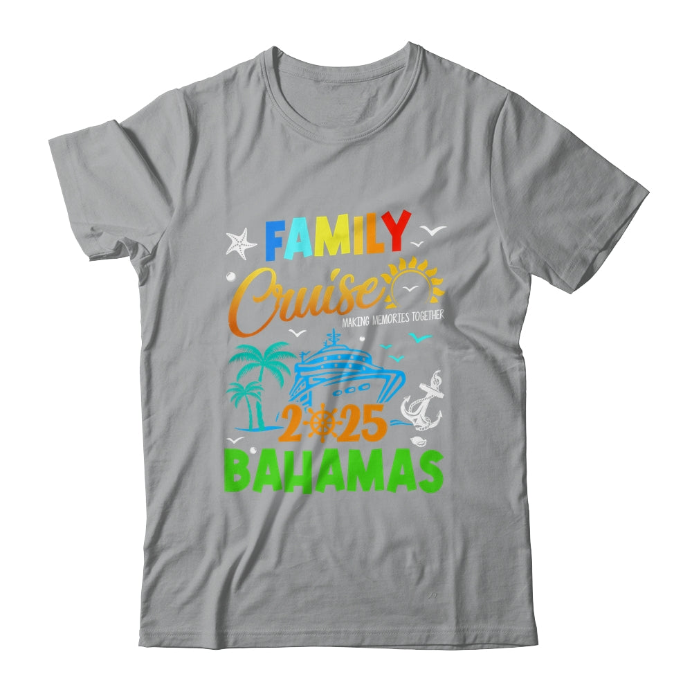 Family Cruise 2025 Bahamas Cruising Together Squad Matching Shirt & Tank Top | teecentury