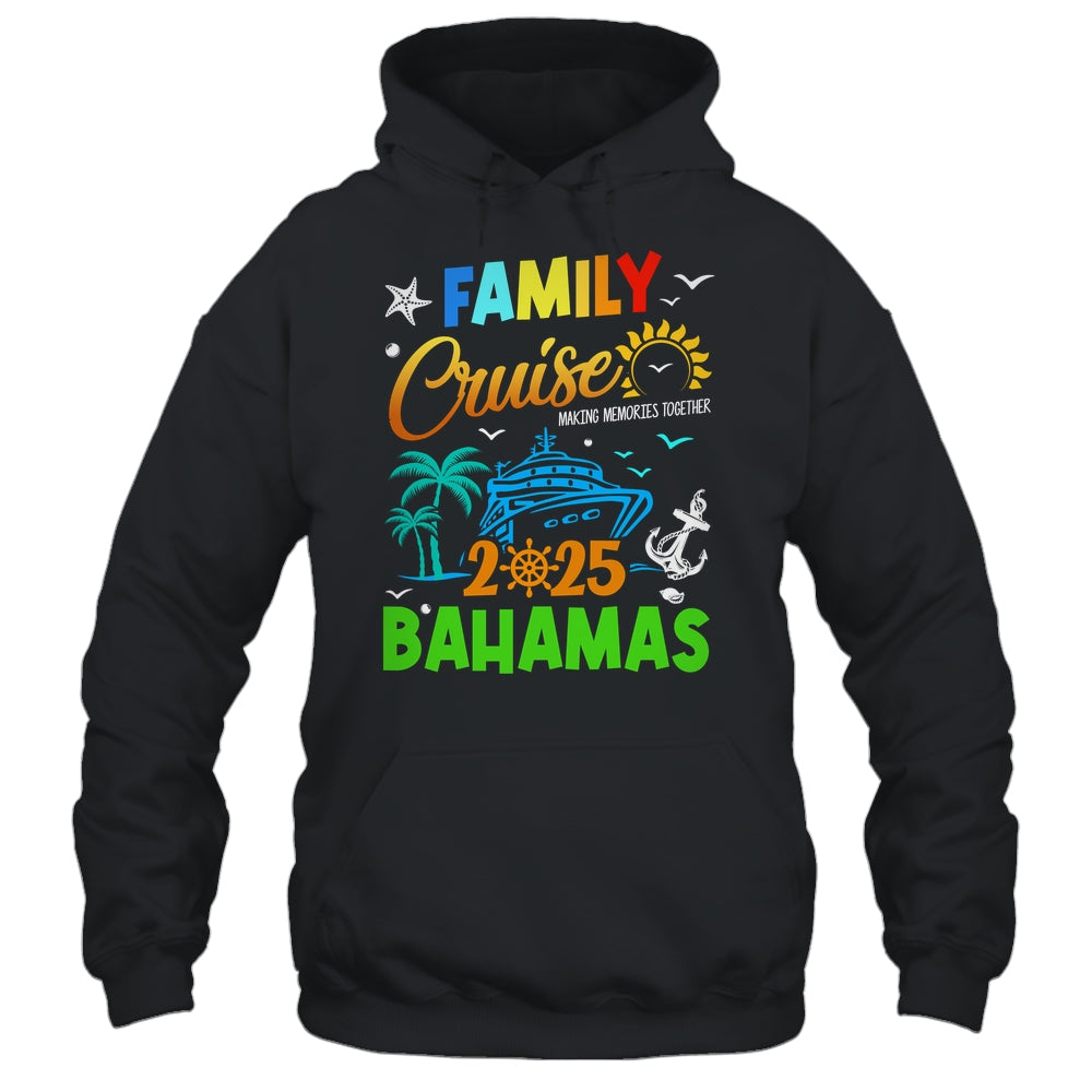 Family Cruise 2025 Bahamas Cruising Together Squad Matching Shirt & Tank Top | teecentury