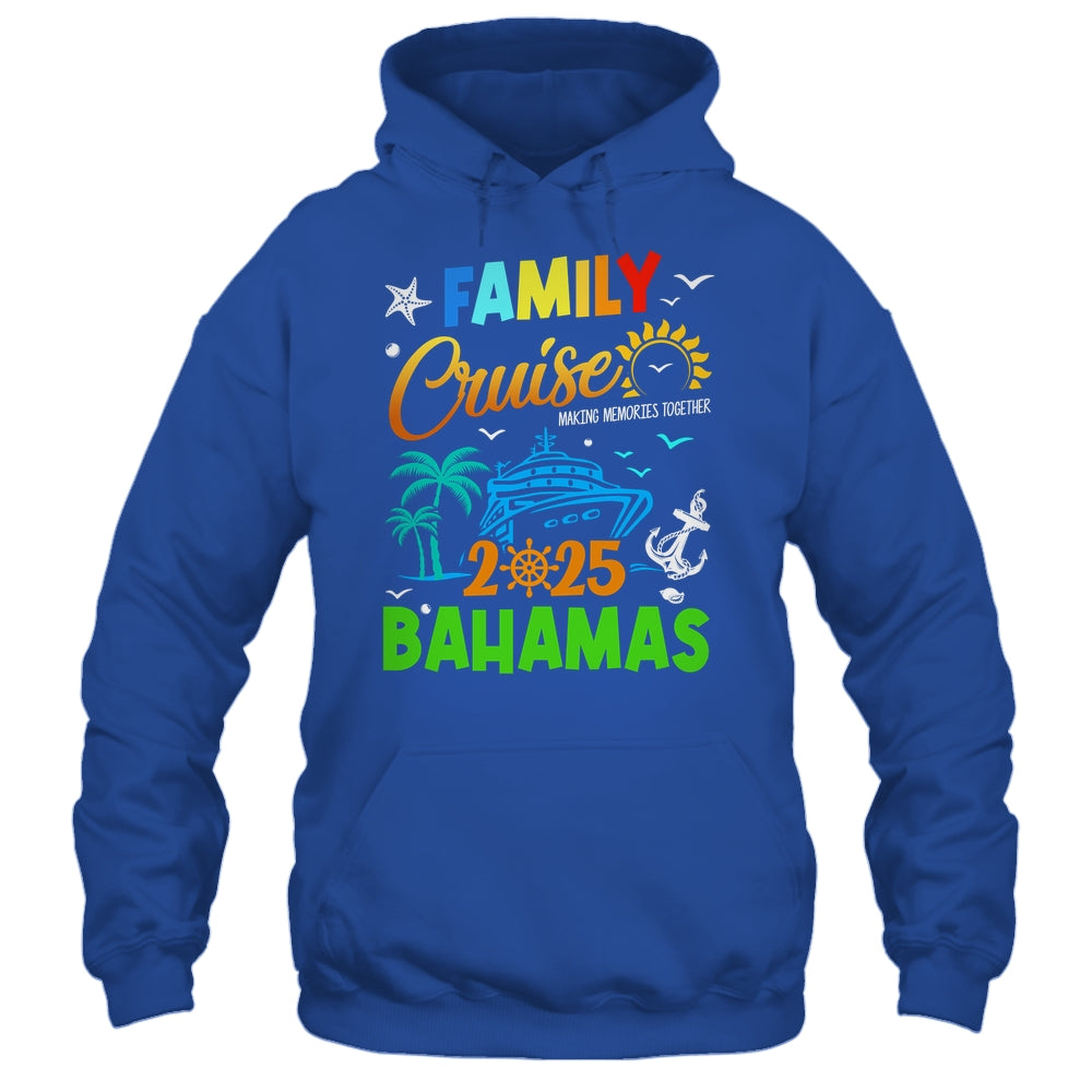 Family Cruise 2025 Bahamas Cruising Together Squad Matching Shirt & Tank Top | teecentury