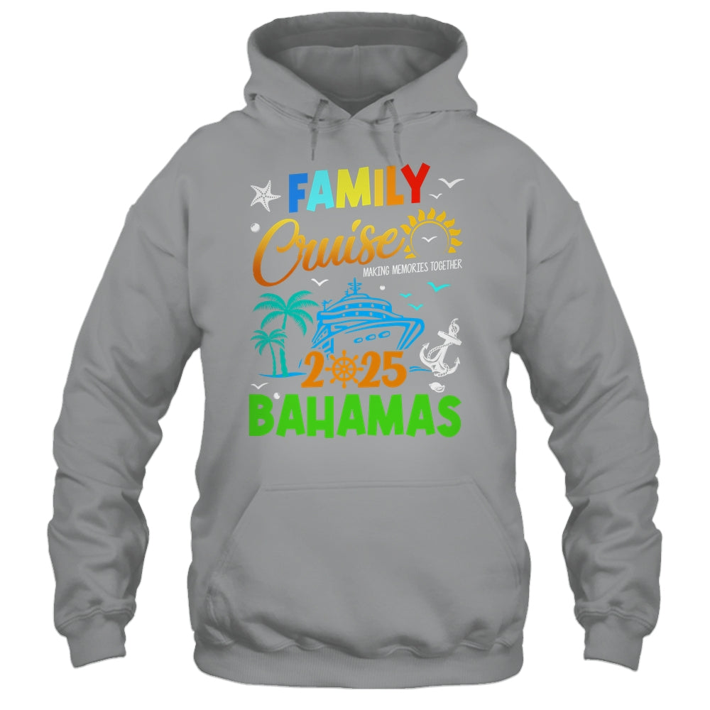 Family Cruise 2025 Bahamas Cruising Together Squad Matching Shirt & Tank Top | teecentury