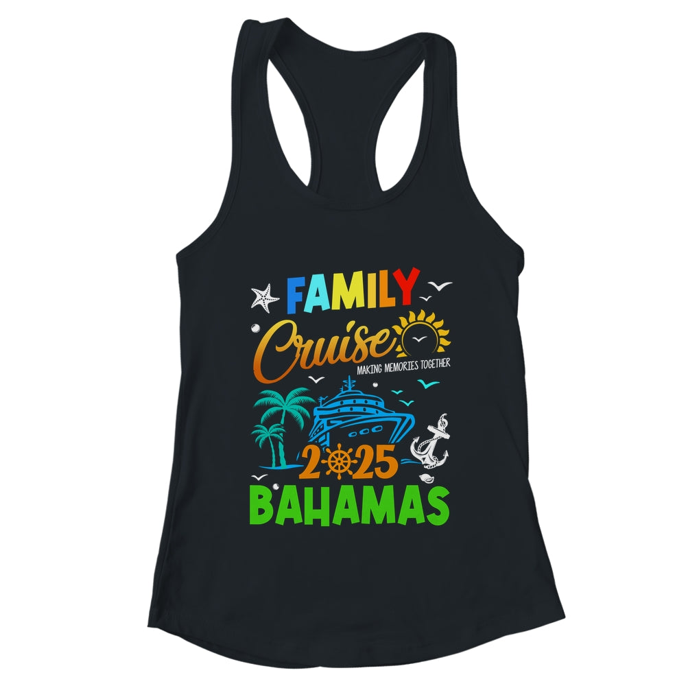 Family Cruise 2025 Bahamas Cruising Together Squad Matching Shirt & Tank Top | teecentury