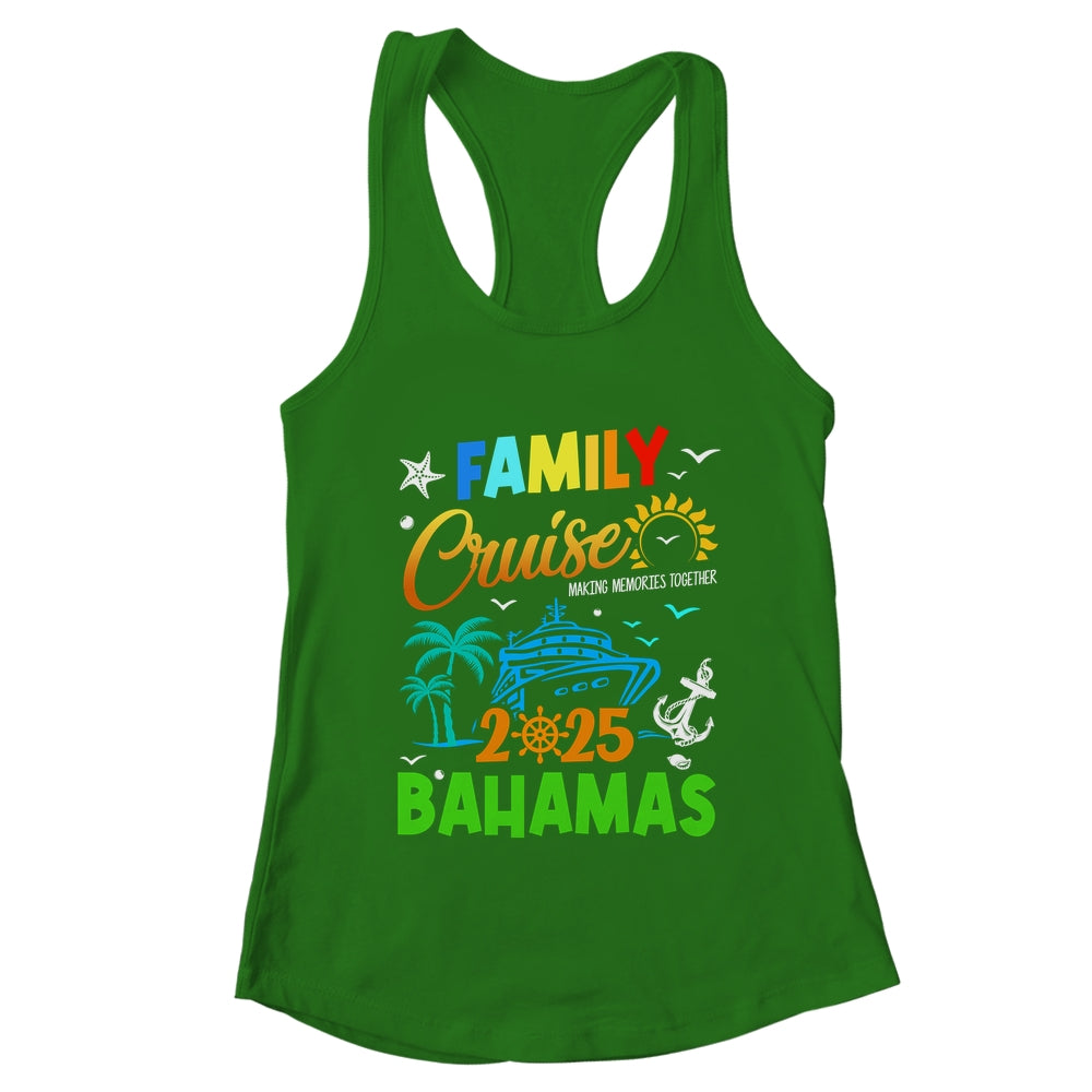 Family Cruise 2025 Bahamas Cruising Together Squad Matching Shirt & Tank Top | teecentury