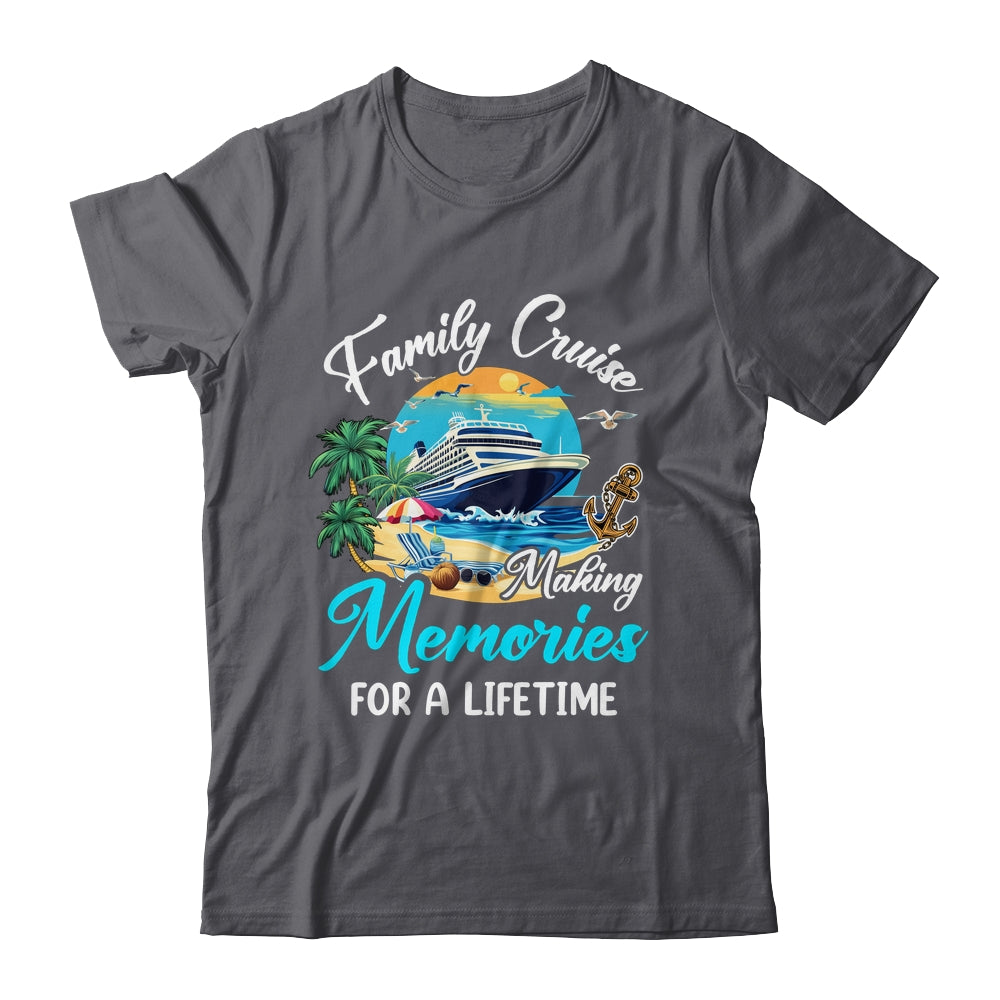 Family Cruise 2025 Family Matching Cruise Ship Vacation Trip Shirt & Tank Top | teecentury