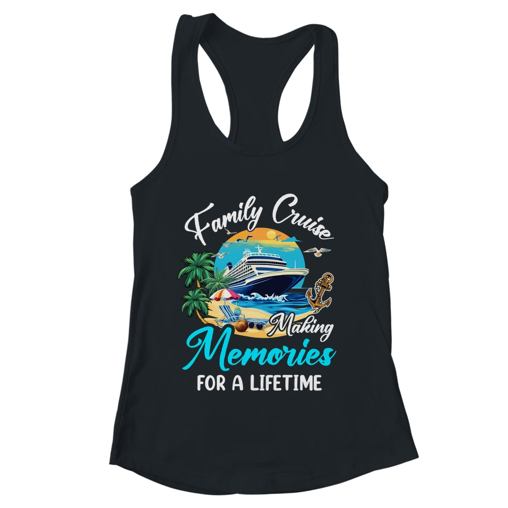 Family Cruise 2025 Family Matching Cruise Ship Vacation Trip Shirt & Tank Top | teecentury