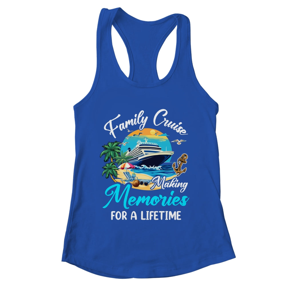 Family Cruise 2025 Family Matching Cruise Ship Vacation Trip Shirt & Tank Top | teecentury