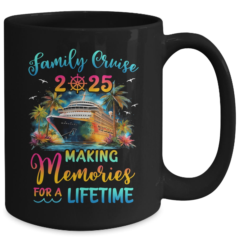 Family Cruise 2025 Family Matching Cruise Vacation Party Mug | teecentury