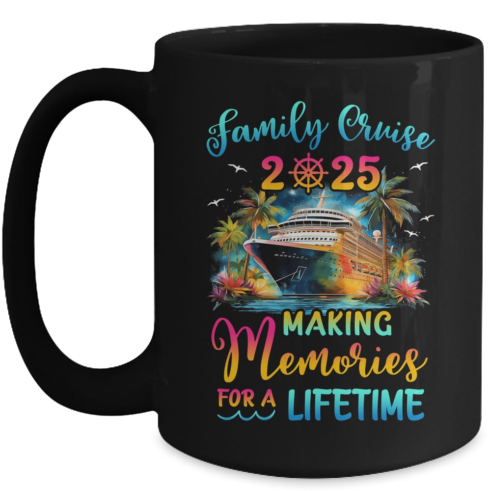 Family Cruise 2025 Family Matching Cruise Vacation Party Mug | teecentury