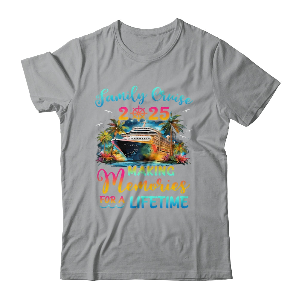 Family Cruise 2025 Family Matching Cruise Vacation Party Shirt & Tank Top | teecentury
