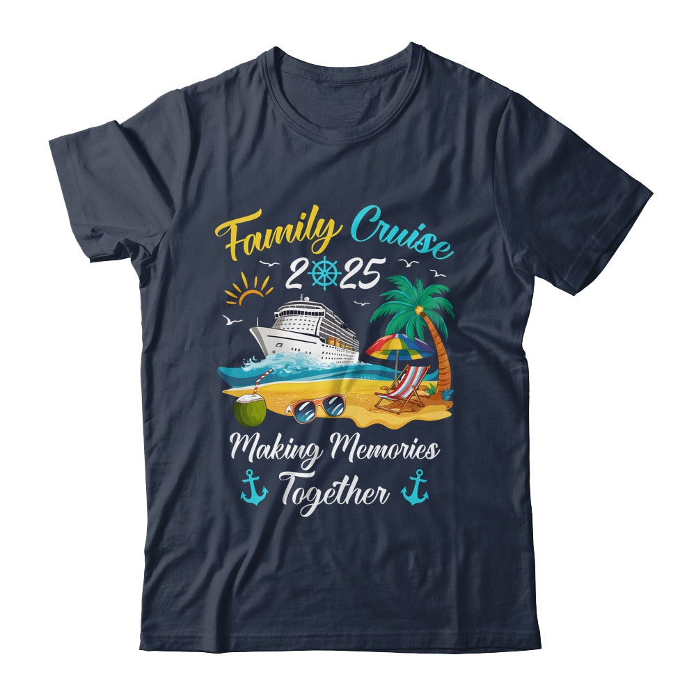 Family Cruise 2025 Family Matching Cruise Vacation Summer Shirt & Tank Top | teecentury