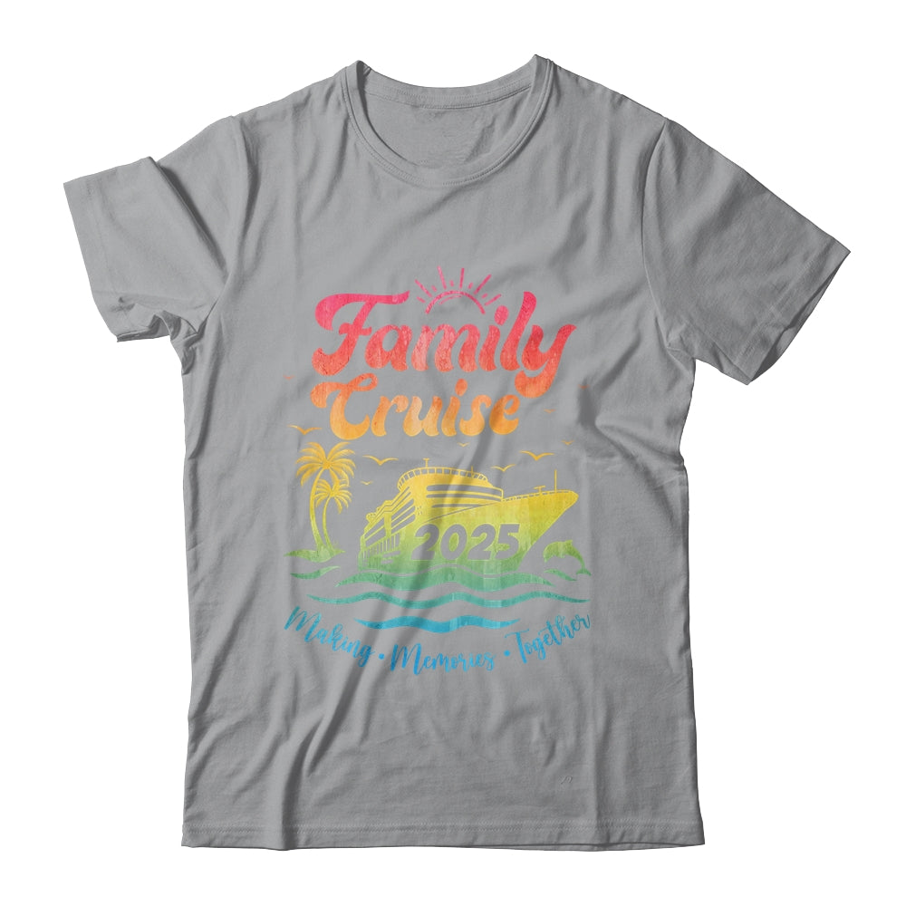 Family Cruise 2025 Family Vacation Making Memories Together Shirt & Tank Top | teecentury