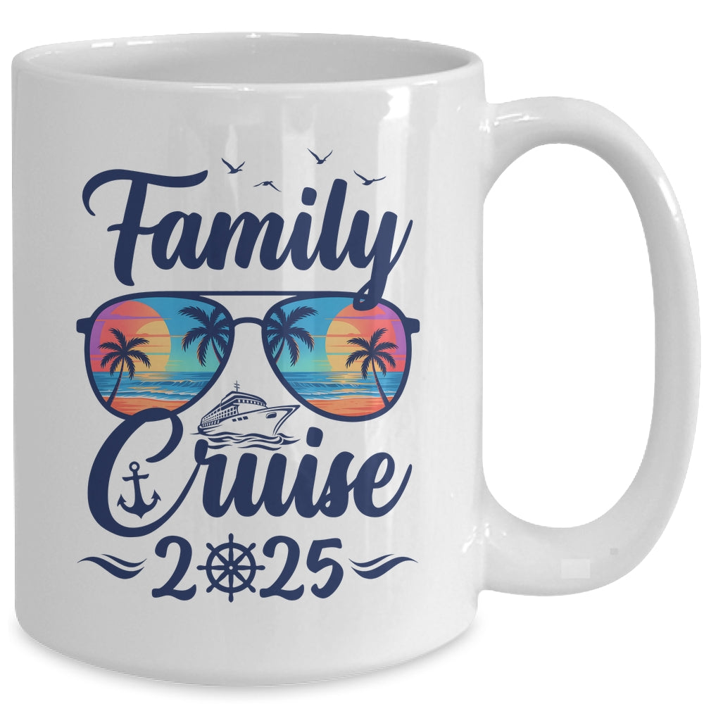 Family Cruise 2025 Family Vacation Matching Group Trip Mug | teecentury