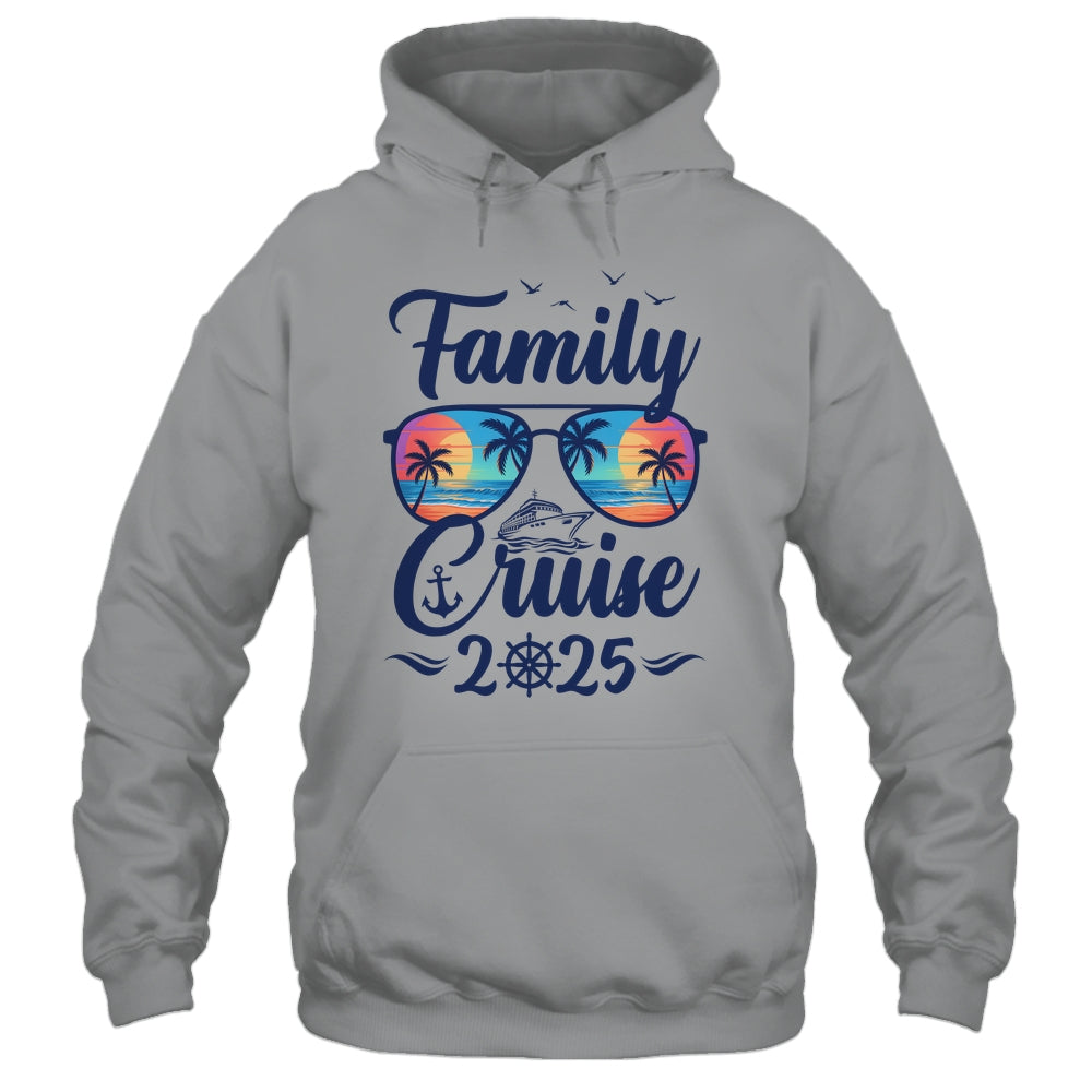 Family Cruise 2025 Family Vacation Matching Group Trip Shirt & Hoodie | teecentury