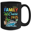Family Cruise 2025 Funny Summer Vacation Cruise Ship Lover Mug | teecentury