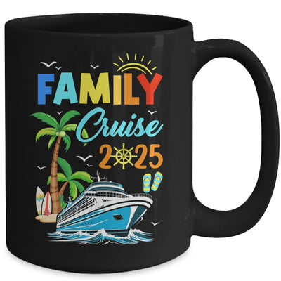 Family Cruise 2025 Funny Summer Vacation Cruise Ship Lover Mug | teecentury
