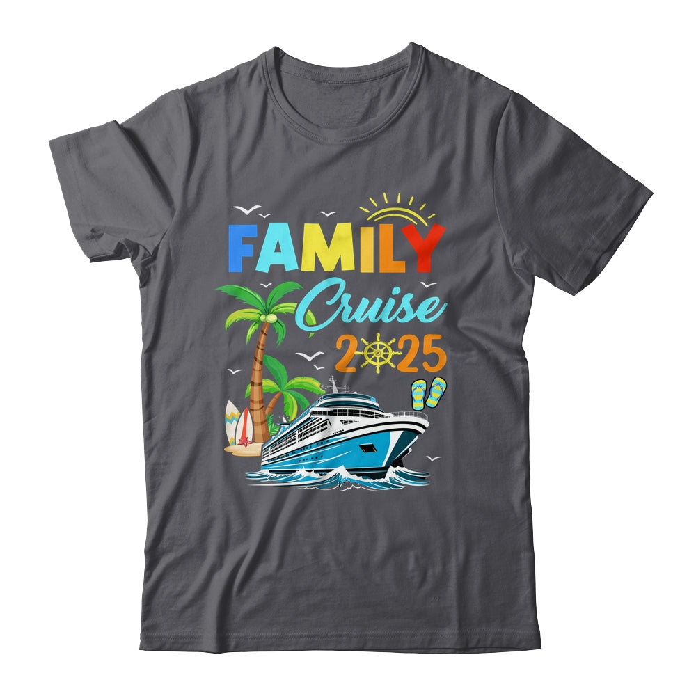 Family Cruise 2025 Funny Summer Vacation Cruise Ship Lover Shirt & Tank Top | teecentury