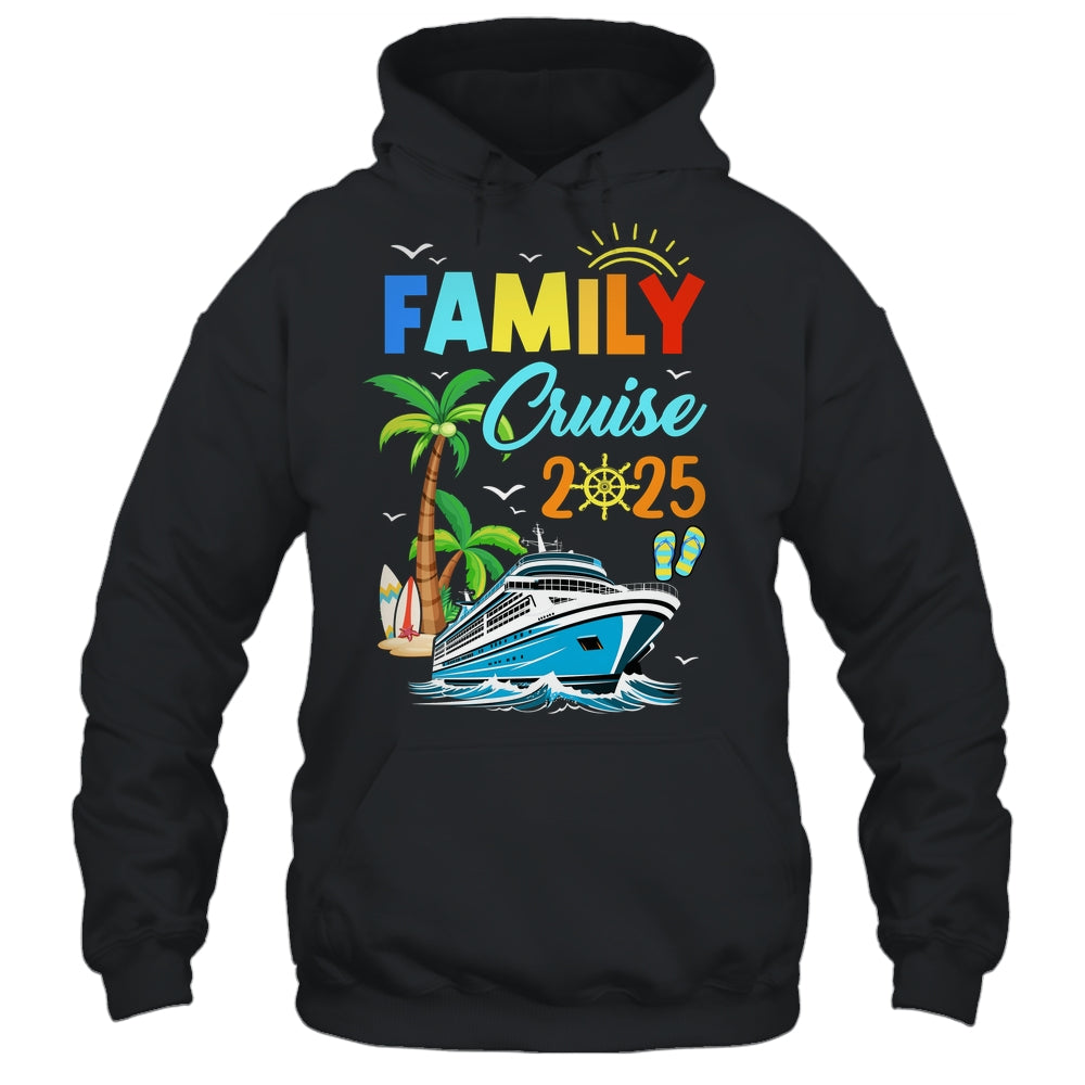 Family Cruise 2025 Funny Summer Vacation Cruise Ship Lover Shirt & Tank Top | teecentury