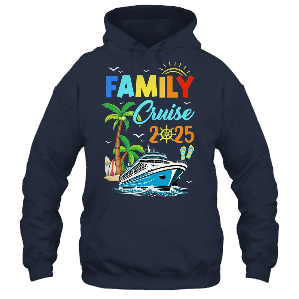 Family Cruise 2025 Funny Summer Vacation Cruise Ship Lover Shirt & Tank Top | teecentury