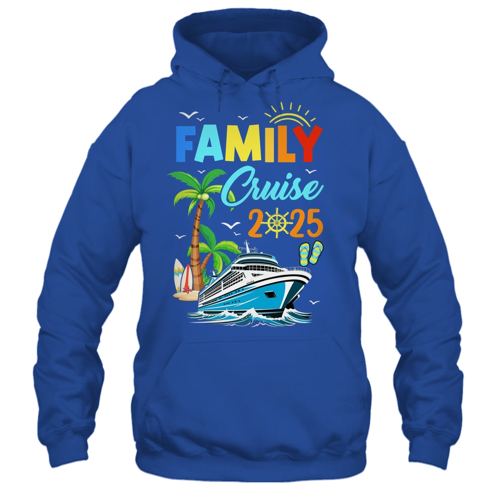 Family Cruise 2025 Funny Summer Vacation Cruise Ship Lover Shirt & Tank Top | teecentury