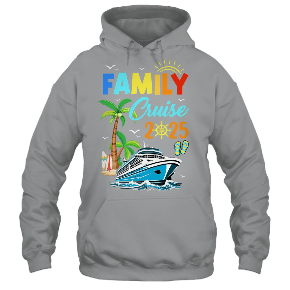 Family Cruise 2025 Funny Summer Vacation Cruise Ship Lover Shirt & Tank Top | teecentury