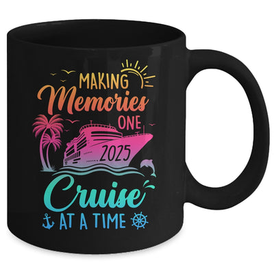 Family Cruise 2025 Making Memories One Cruise At A Time Mug | teecentury