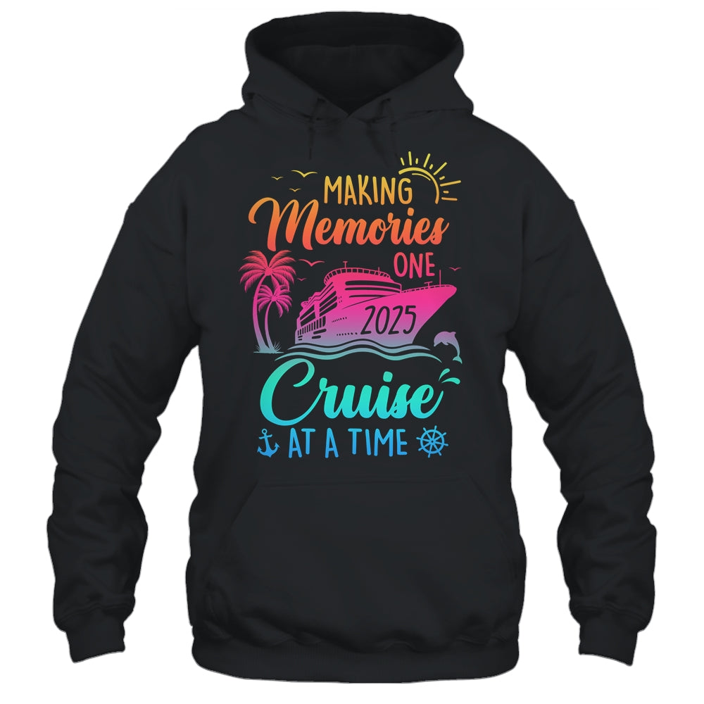 Family Cruise 2025 Making Memories One Cruise At A Time Shirt & Tank Top | teecentury