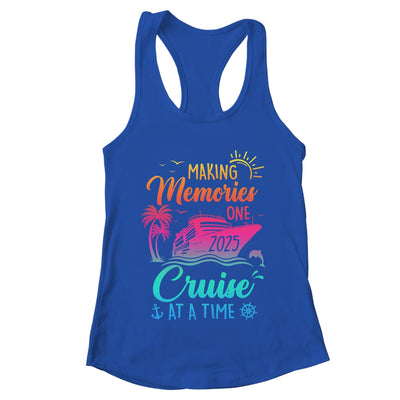 Family Cruise 2025 Making Memories One Cruise At A Time Shirt & Tank Top | teecentury