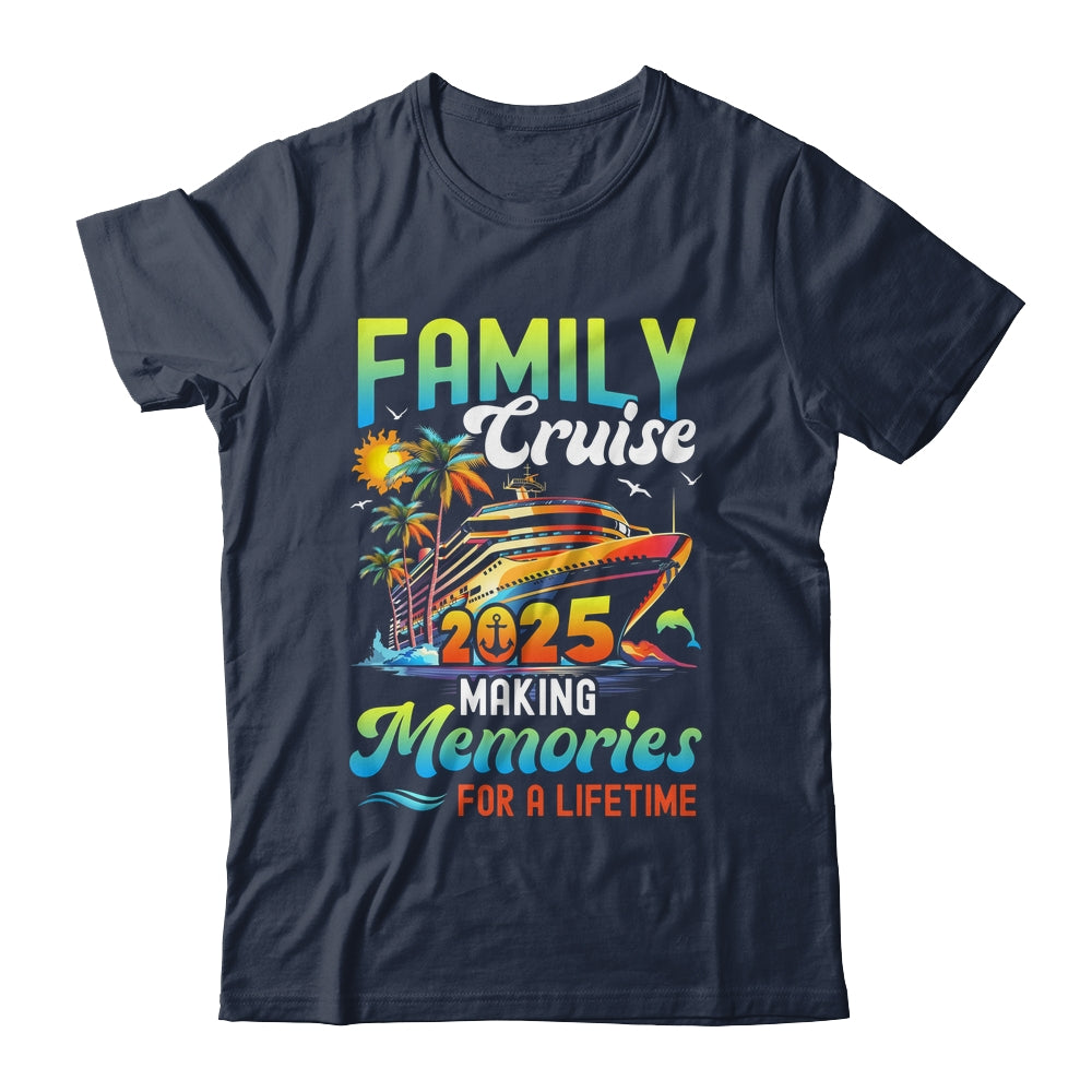 Family Cruise 2025 Making Memories Summer Vacation Matching Shirt & Tank Top | teecentury