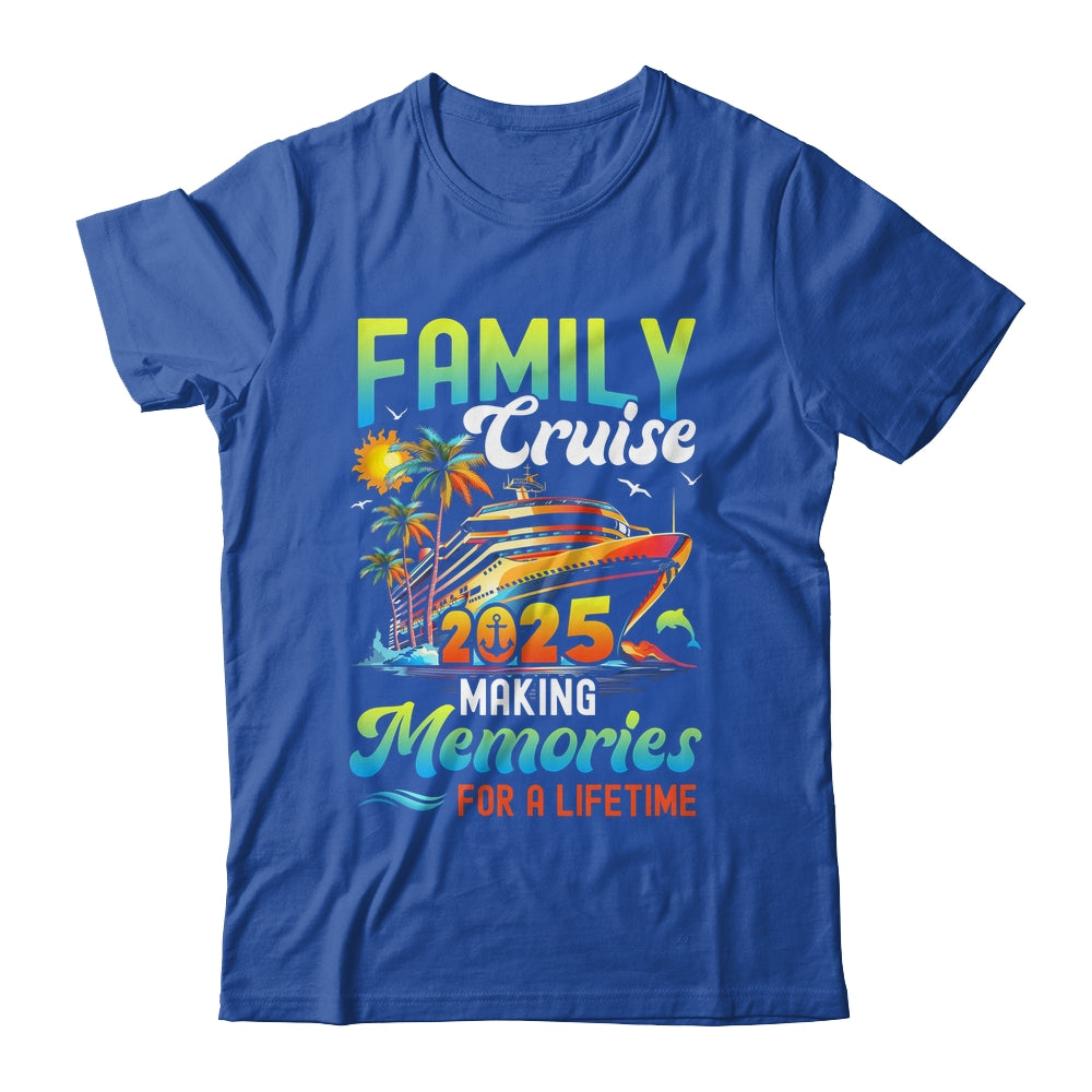 Family Cruise 2025 Making Memories Summer Vacation Matching Shirt & Tank Top | teecentury