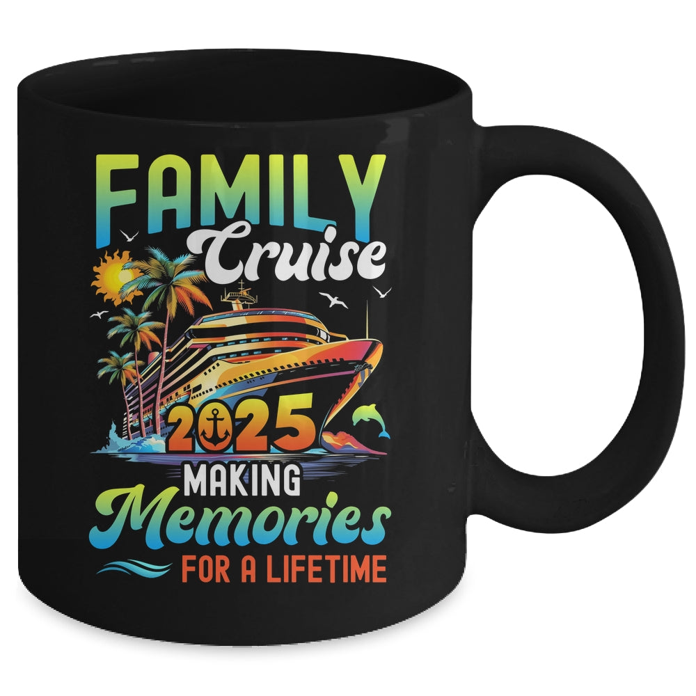 Family Cruise 2025 Making Memories Summer Vacation Matching Mug | teecentury